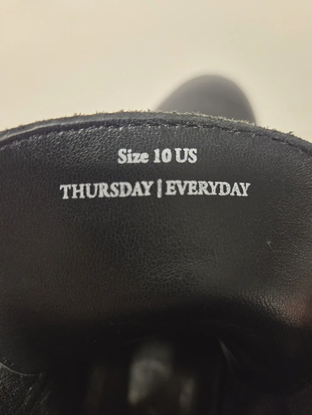 Thursday Boot Co. Men's President Black Size 10